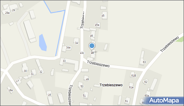 Trzebieszewo, Trzebieszewo, 48, mapa Trzebieszewo