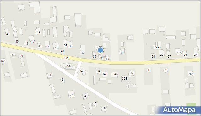 Trzebieszów, Trzebieszów, 35, mapa Trzebieszów