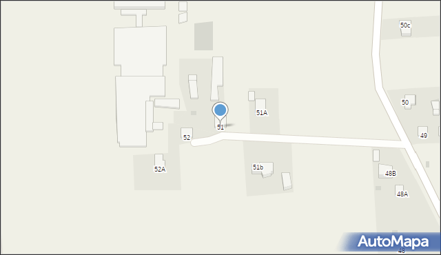 Trzebieszów-Kolonia, Trzebieszów-Kolonia, 51, mapa Trzebieszów-Kolonia