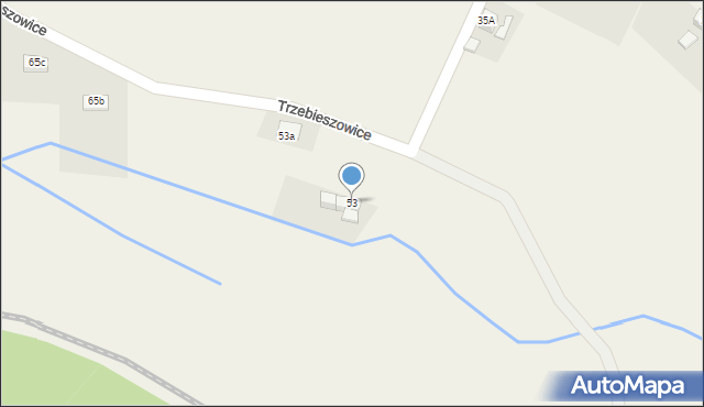 Trzebieszowice, Trzebieszowice, 53, mapa Trzebieszowice