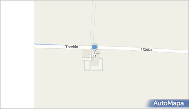 Trzebin, Trzebin, 17, mapa Trzebin