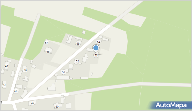 Trzebiszyn, Trzebiszyn, 53, mapa Trzebiszyn