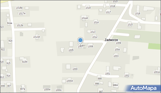 Trzebownisko, Trzebownisko, 1007, mapa Trzebownisko