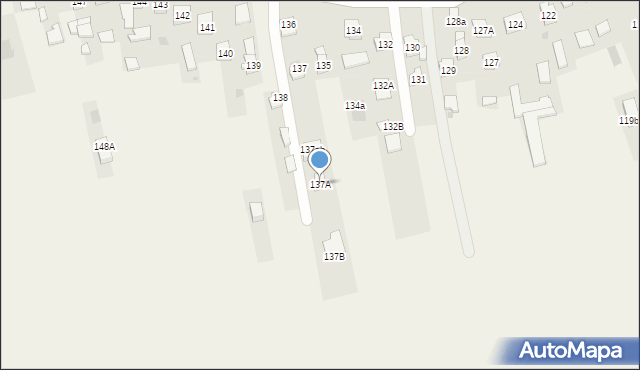 Trzebownisko, Trzebownisko, 137A, mapa Trzebownisko