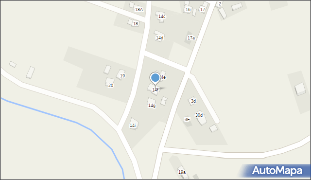 Trzebownisko, Trzebownisko, 14f, mapa Trzebownisko