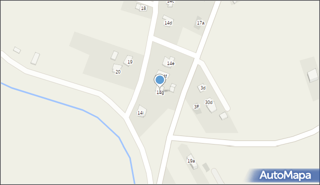 Trzebownisko, Trzebownisko, 14g, mapa Trzebownisko