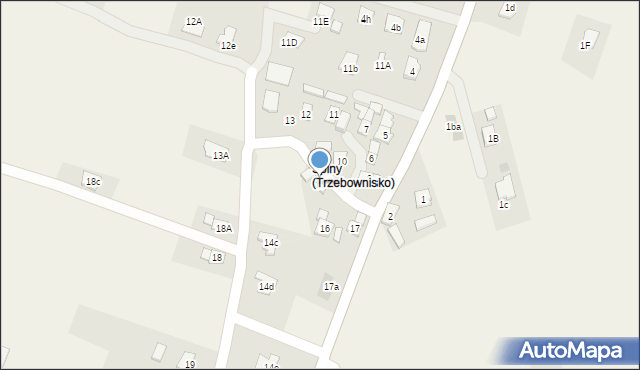 Trzebownisko, Trzebownisko, 15, mapa Trzebownisko