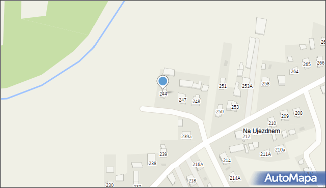 Trzebownisko, Trzebownisko, 244, mapa Trzebownisko