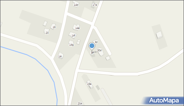 Trzebownisko, Trzebownisko, 3F, mapa Trzebownisko