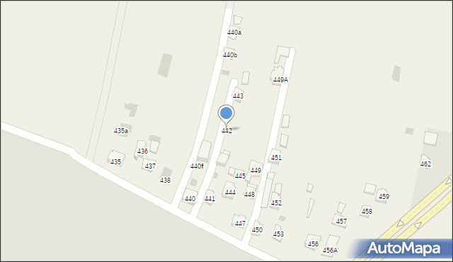 Trzebownisko, Trzebownisko, 442, mapa Trzebownisko