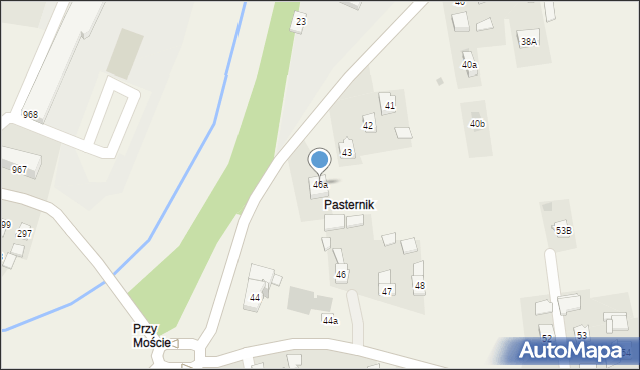 Trzebownisko, Trzebownisko, 46a, mapa Trzebownisko