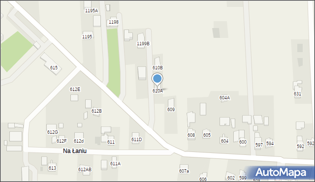 Trzebownisko, Trzebownisko, 610A, mapa Trzebownisko