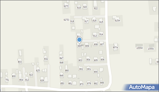 Trzebownisko, Trzebownisko, 910, mapa Trzebownisko