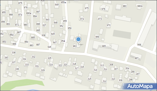 Trzebownisko, Trzebownisko, 964, mapa Trzebownisko