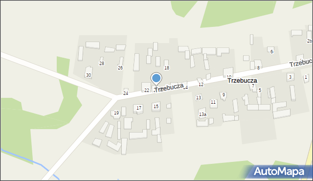 Trzebucza, Trzebucza, 20, mapa Trzebucza