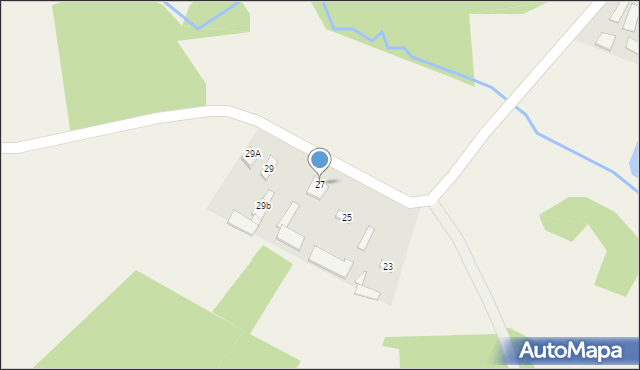 Trzebucza, Trzebucza, 27, mapa Trzebucza