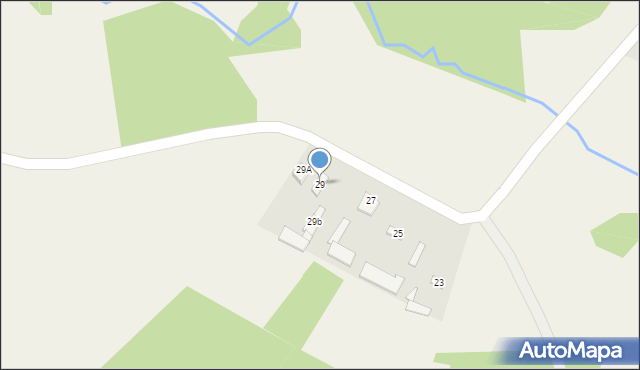 Trzebucza, Trzebucza, 29, mapa Trzebucza