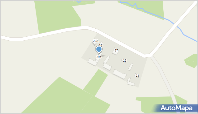 Trzebucza, Trzebucza, 29b, mapa Trzebucza