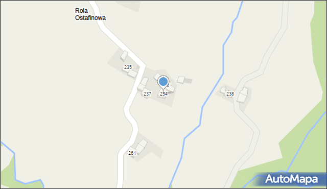 Trzebunia, Trzebunia, 234, mapa Trzebunia