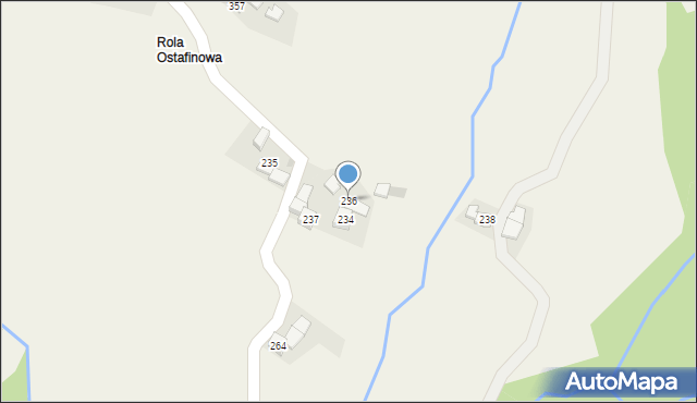 Trzebunia, Trzebunia, 236, mapa Trzebunia