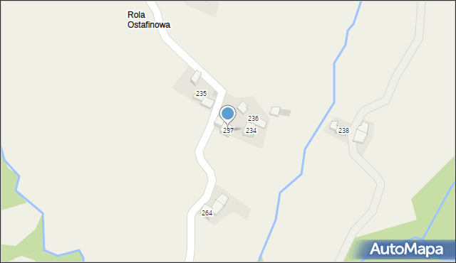 Trzebunia, Trzebunia, 237, mapa Trzebunia