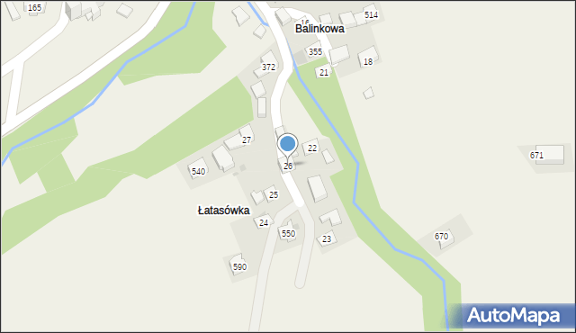 Trzebunia, Trzebunia, 26, mapa Trzebunia