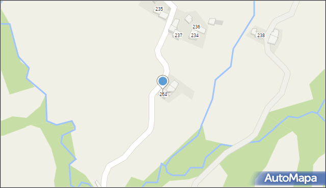 Trzebunia, Trzebunia, 264, mapa Trzebunia