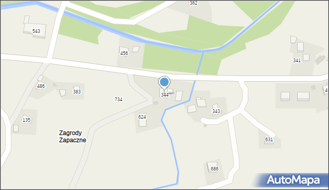 Trzebunia, Trzebunia, 344, mapa Trzebunia