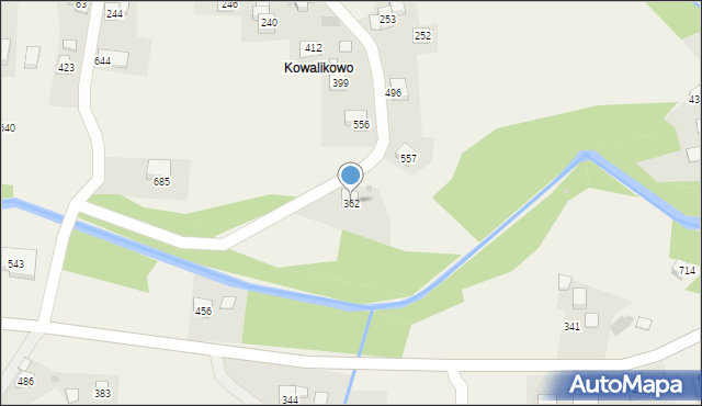 Trzebunia, Trzebunia, 362, mapa Trzebunia