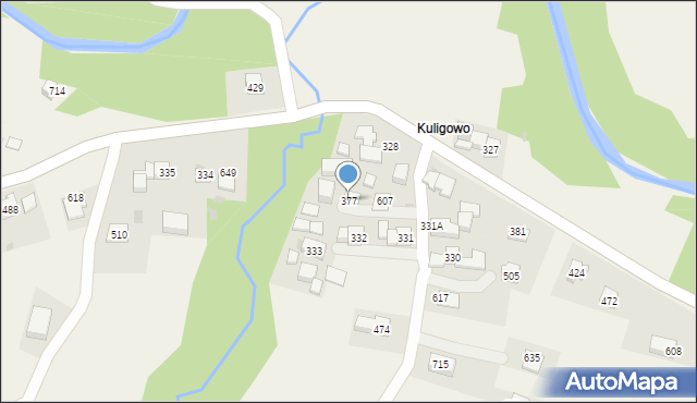 Trzebunia, Trzebunia, 377, mapa Trzebunia