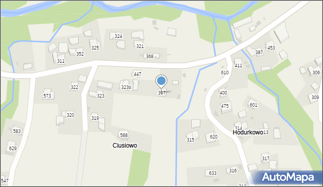 Trzebunia, Trzebunia, 397, mapa Trzebunia