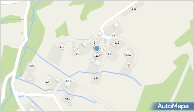 Trzebunia, Trzebunia, 44, mapa Trzebunia