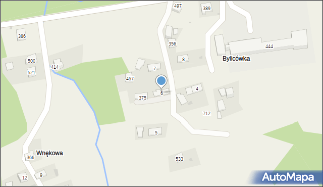 Trzebunia, Trzebunia, 6, mapa Trzebunia