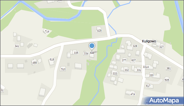 Trzebunia, Trzebunia, 649, mapa Trzebunia