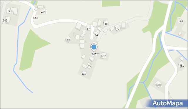 Trzebunia, Trzebunia, 660, mapa Trzebunia