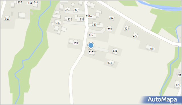 Trzebunia, Trzebunia, 715, mapa Trzebunia