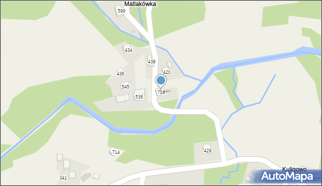 Trzebunia, Trzebunia, 719, mapa Trzebunia