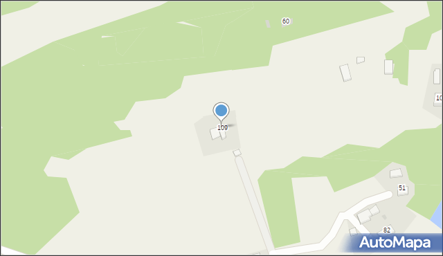 Trzemesna, Trzemesna, 109, mapa Trzemesna