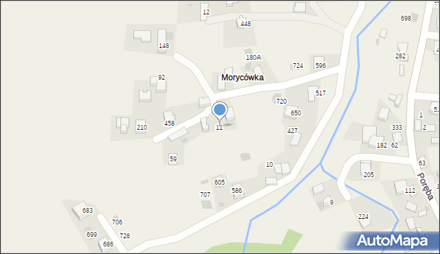 Trzemeśnia, Trzemeśnia, 11, mapa Trzemeśnia