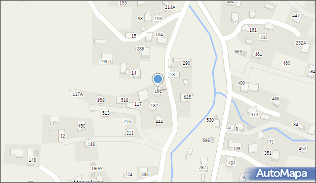 Trzemeśnia, Trzemeśnia, 191, mapa Trzemeśnia