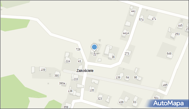 Trzemeśnia, Trzemeśnia, 21, mapa Trzemeśnia