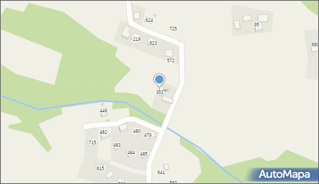 Trzemeśnia, Trzemeśnia, 301, mapa Trzemeśnia