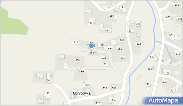 Trzemeśnia, Trzemeśnia, 513, mapa Trzemeśnia