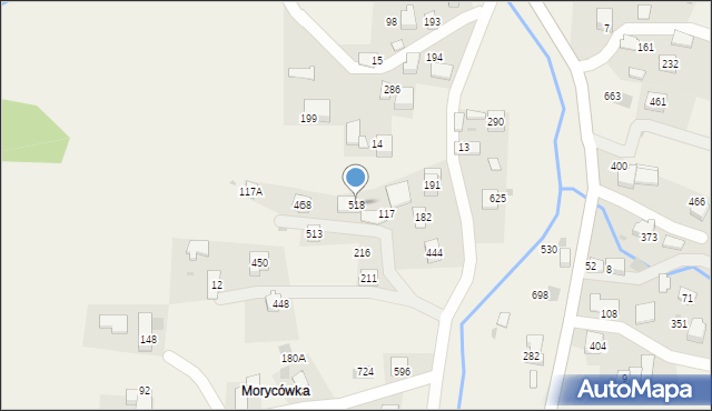 Trzemeśnia, Trzemeśnia, 518, mapa Trzemeśnia