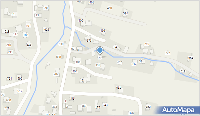 Trzemeśnia, Trzemeśnia, 71, mapa Trzemeśnia