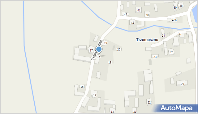 Trzemeszno, Trzemeszno, 16, mapa Trzemeszno