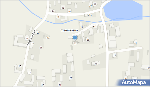 Trzemeszno, Trzemeszno, 23, mapa Trzemeszno
