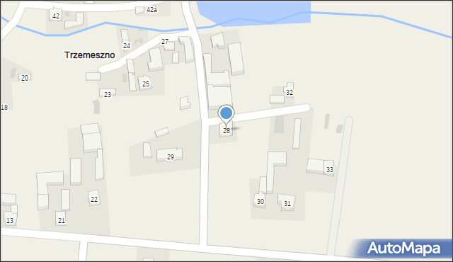 Trzemeszno, Trzemeszno, 28, mapa Trzemeszno