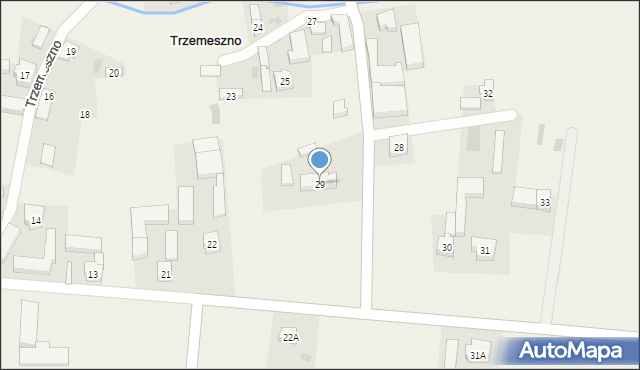 Trzemeszno, Trzemeszno, 29, mapa Trzemeszno