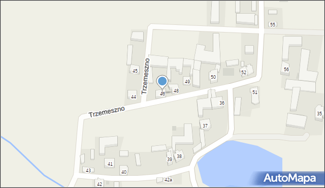 Trzemeszno, Trzemeszno, 46, mapa Trzemeszno